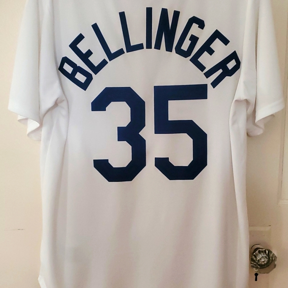 MLB DOGERS AUTHENTIC JERSEY.